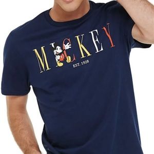 Navy Mickey Mouse t shirt